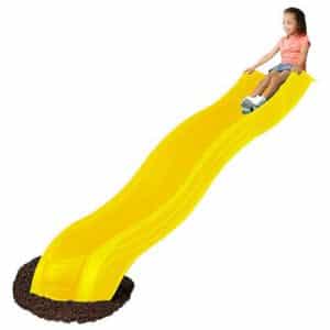 Swing-N-Slide Wave Plastic Slide, Yellow