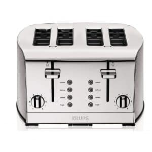 KRUPS 4-slot Stainless Toaster