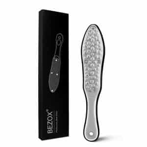 BEZOX Professional Foot File, Double Sided Pedicure Rasp