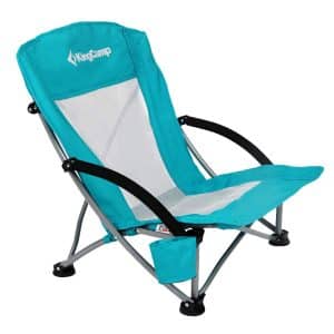 KingCamp Low Sling Camping Folding Chair - Mesh Back