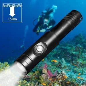 Odepro WD12 Scuba Diving Flashlight