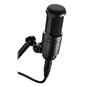 Audio-Technica AT2020 Studio XLR Cardioid Condenser Microphone